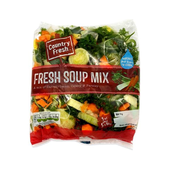 Shredded Cabbage / Soup Mix 375g Country Fresh